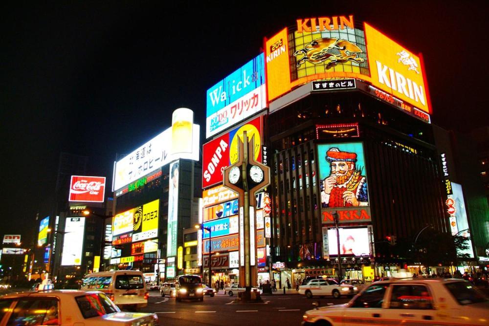 札幌市Eveアパートメント エクステリア 写真