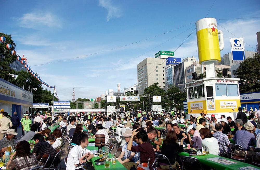 札幌市Eveアパートメント エクステリア 写真